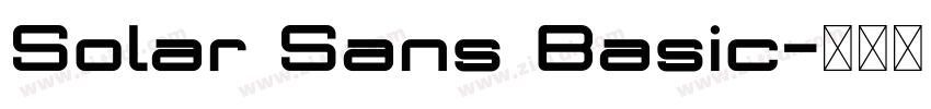 Solar Sans Basic字体转换